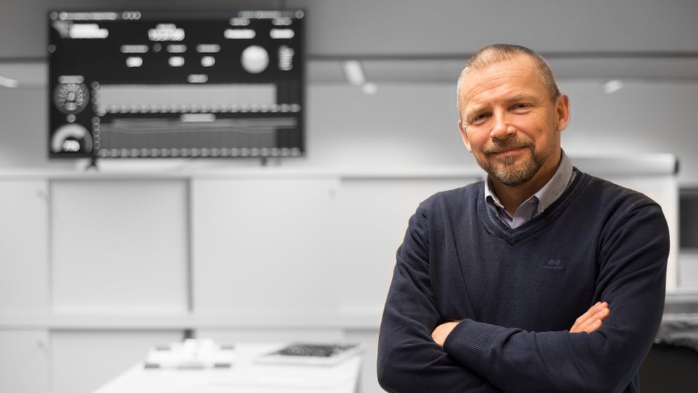 Erik Hjertaas, leder av forretningsområdet Pakkemaskiner.